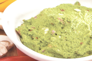 green pea guacamole plant based diet recipe